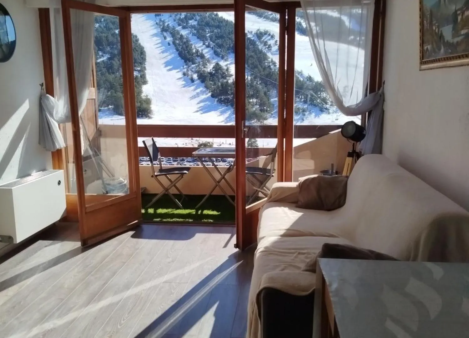 Appartement Face Aux Pistes Greolieres les Neiges